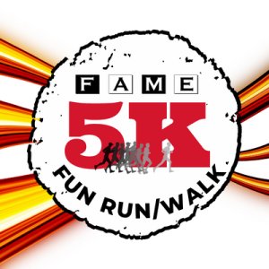 FAME Fun 5K Run/Walk Logo