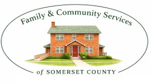 Family & Community Services of Somerset County  "Taking Strides Towards Wellness" 5k Run/Walk Logo