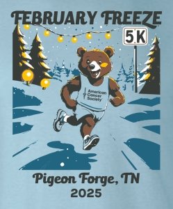 February Freeze 5K - Pigeon Forge Logo