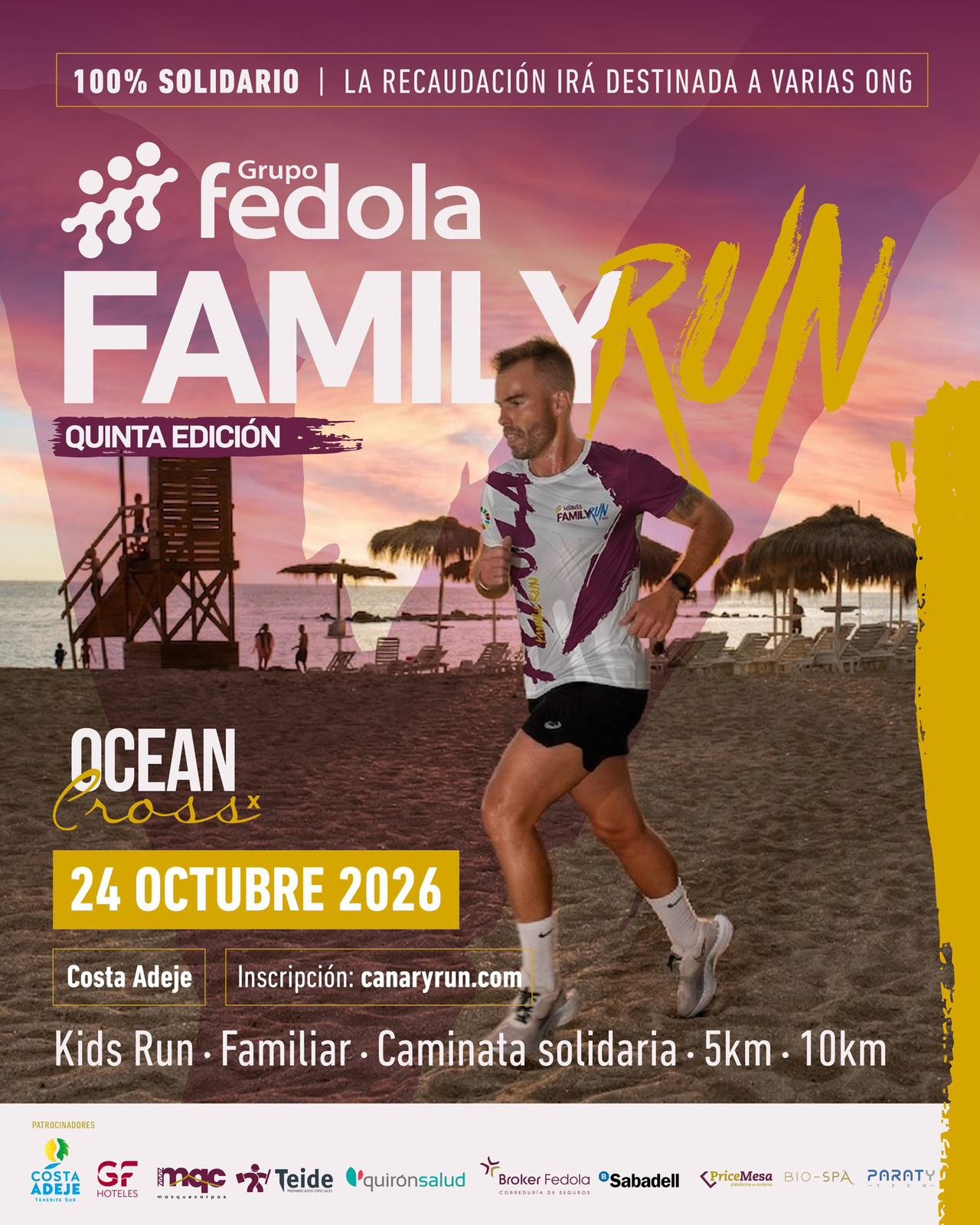 Fedola Family Run 2026 Logo