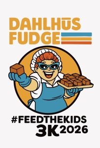 #FeedTheKids 3K Presented by Dahlhus Fudge Logo