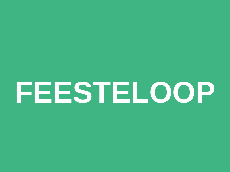 Feesteloop Logo