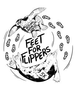 Feet for Flippers 5K Logo