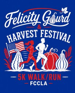 Felicity Gourd & Harvest Festival 5K Walk/Run Logo