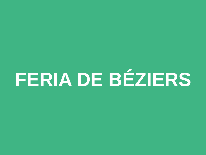 Feria de Béziers