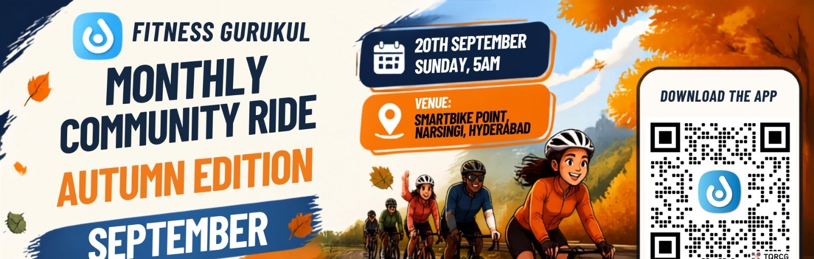 FG Monthly Community Ride (Autumn)Edition - September