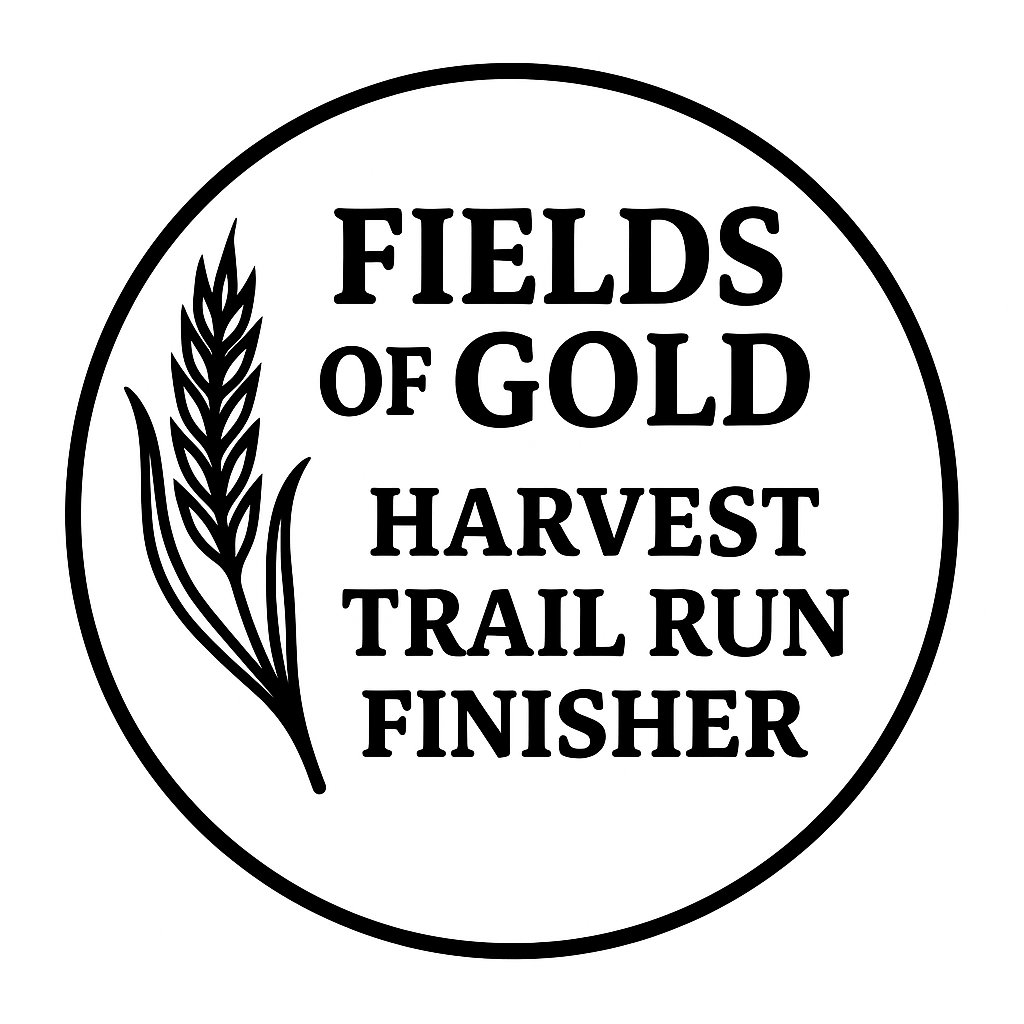 Fields of Gold Half Marathon • 10K • 5K Logo