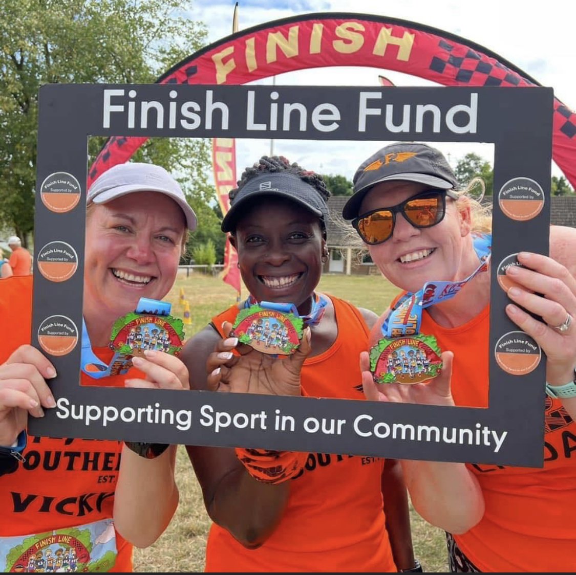 Finish Line Frolic Logo