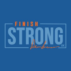 Finish Strong: Dan Sorensen 5K Logo