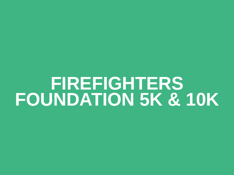 Firefighters Foundation 5k & 10k Logo