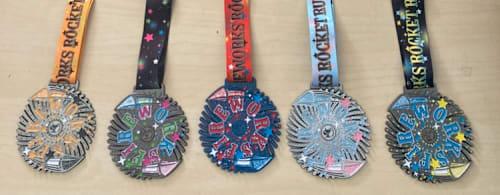 Fireworks Marathons & Half Marathons Logo