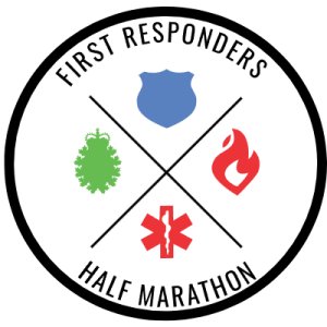 First Responders Half Marathon - Vancouver Logo
