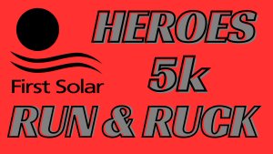 First Solar HEROES 5k Logo