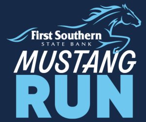 First Southern State Bank Mustang 5K Run/Walk Logo