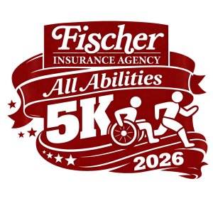 Fischer Insurance All Abilities 5K & Fun Run Logo