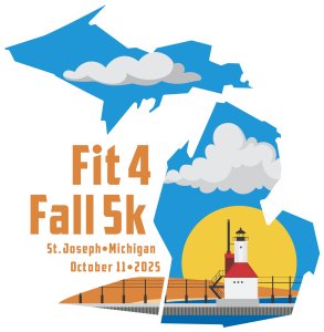 Fit 4 Fall 5K Run/Walk Logo