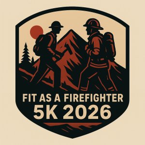 Fit as a Firefighter 5K Logo