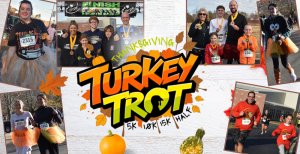 Five Star Thanksgiving Turkey Trot 5K, 10K, 15K, & Half Marathon Logo