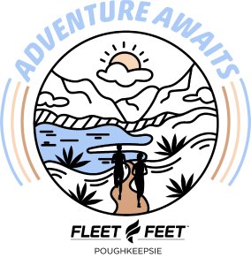 Fleet Feet Poughkeepsie's Trail Running Series Powered by HOKA Logo