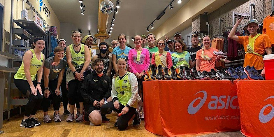 Fleet Feet Running Club:  Fleet Feet Lincoln Square Logo