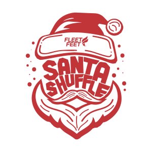 Fleet Feet Santa Shuffle  Logo