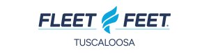 Fleet Feet Tuscaloosa Birthday Run - Cake Mile Logo