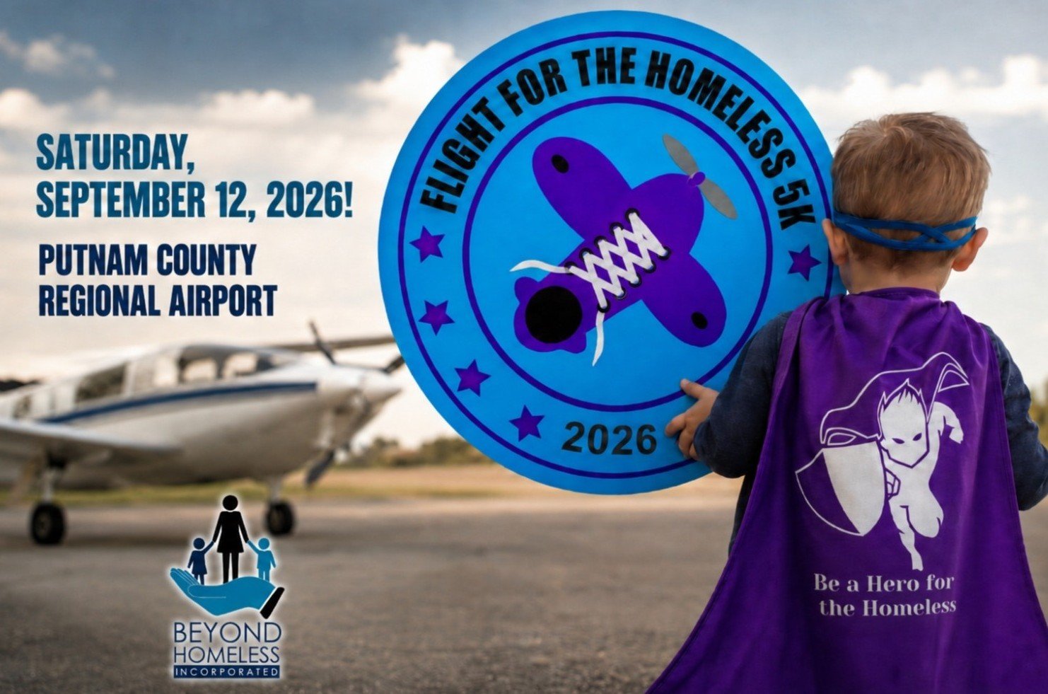 Flight for the Homeless 5K and Walk Logo