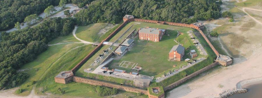 Florida Roots Trail Series: Fort Clinch Logo