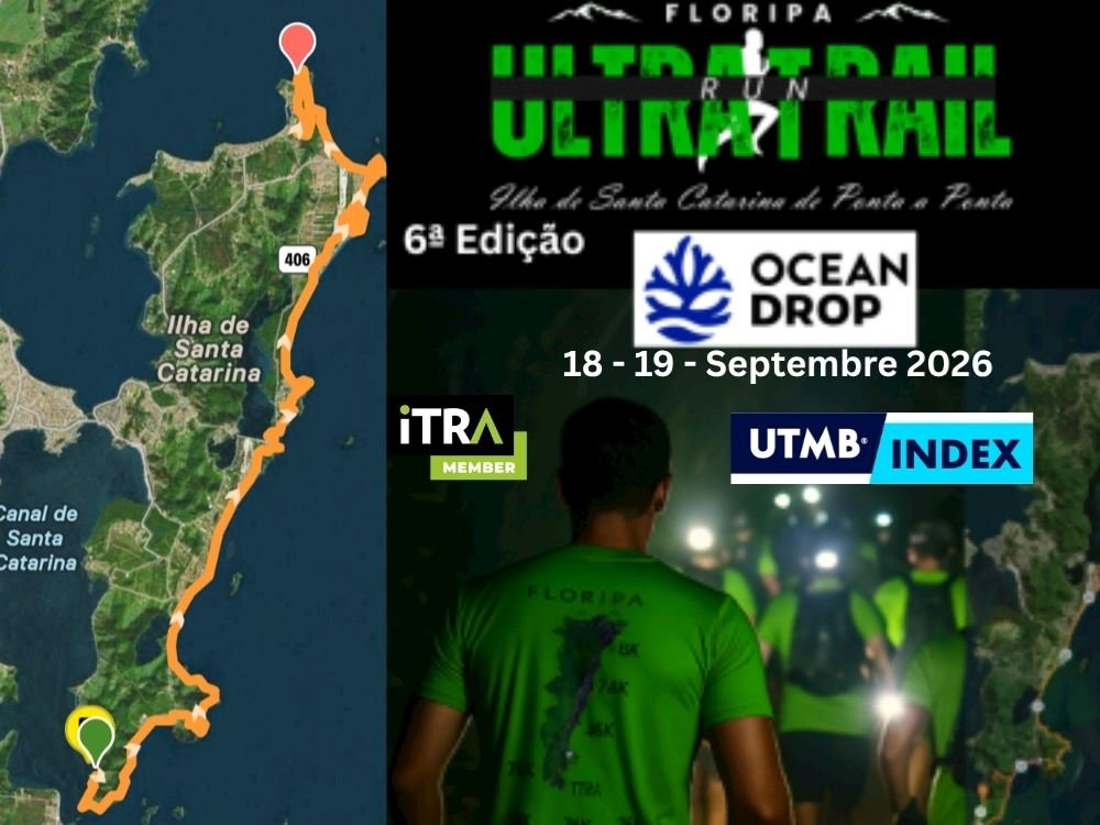 Floripa Ultra Trail Run Logo