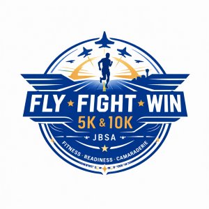Fly • Fight • Win 5K & 10K Logo