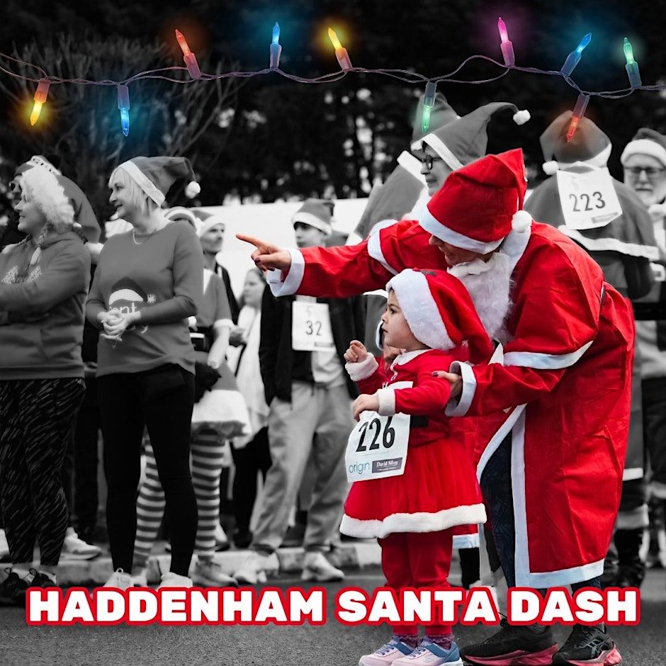 FNHC Haddenham Santa Dash 2026 Logo