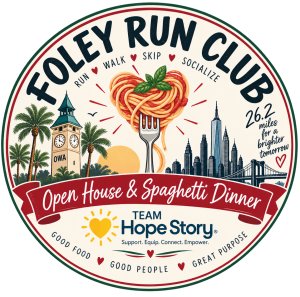 Foley Run Club Open House — Where New Friends, Good Carbs & a Great Cause Come Together!!