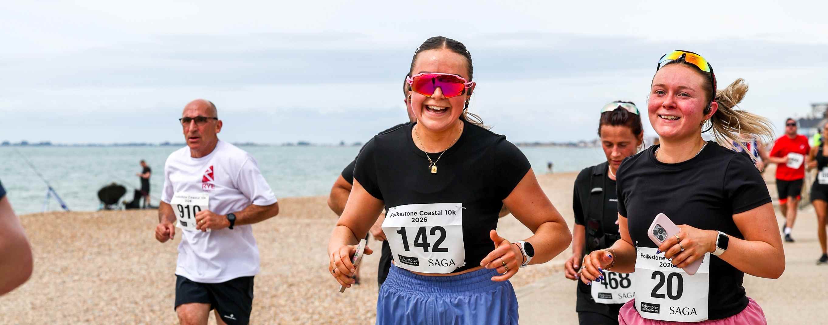Folkestone Coastal 10k Logo