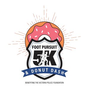 Foot Pursuit 5K & Donut Dash Logo