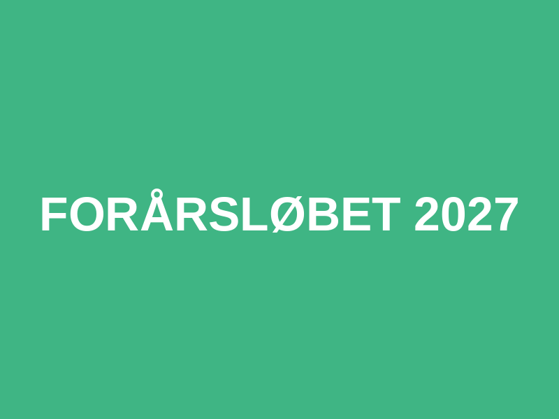 Forårsløbet 2027 Logo