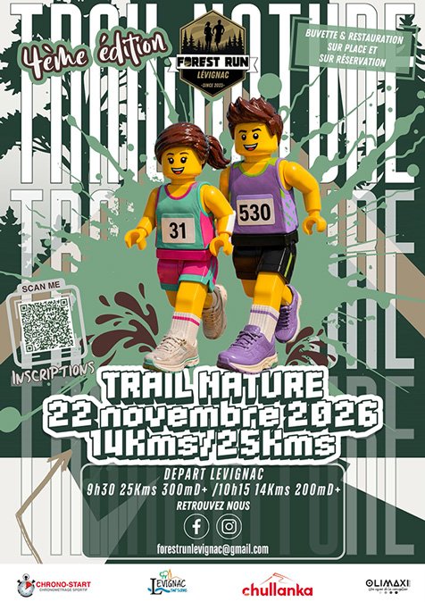 FOREST RUN LÉVIGNAC Logo