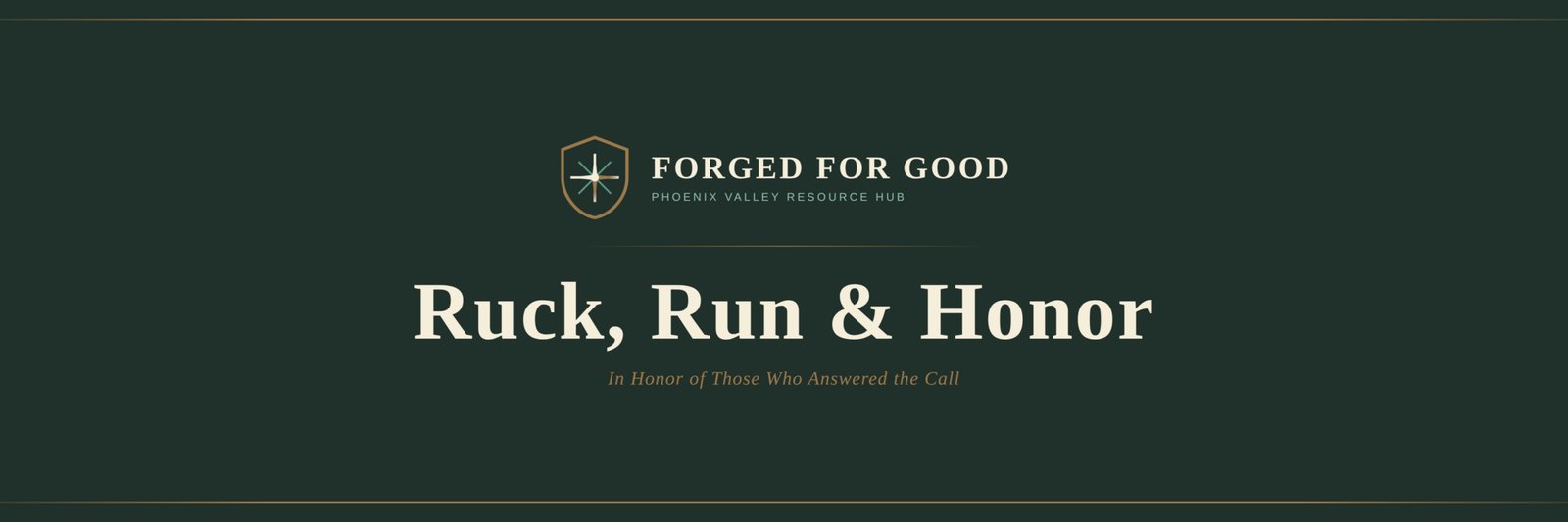 Forged For Good Ruck and Run 5k/10k