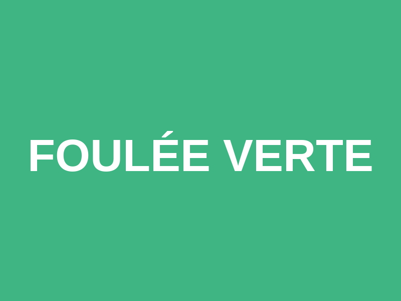 Foulée verte Logo