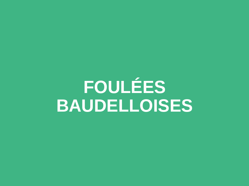 Foulées Baudelloises Logo