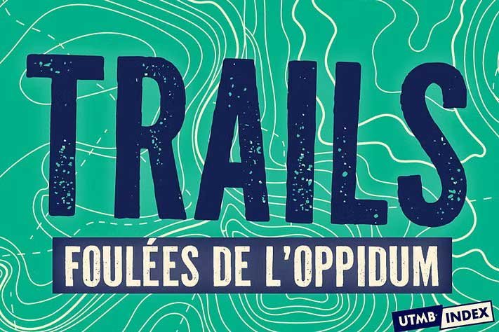 Foulées de l'Oppidum Logo