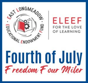 Fourth of July Freedom Four Miler Logo