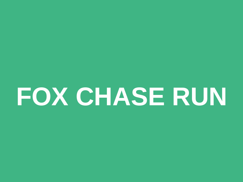 Fox Chase Run Logo