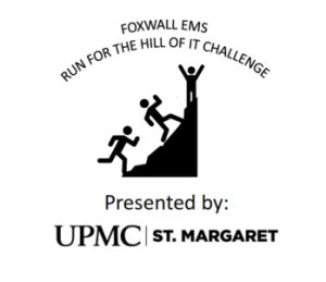 FoxWall Run For The Hill Of It presented by UPMC St. Margaret Hospital Logo