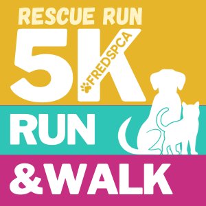 Fredericksburg SPCA Rescue Run 5K Logo