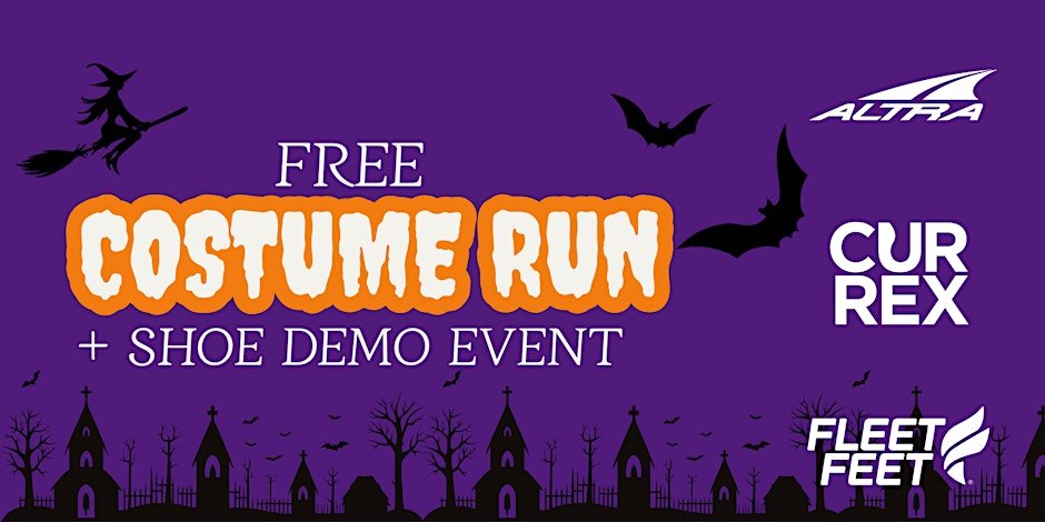 FREE Costume Run & Shoe Demo Event