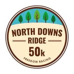 Freedom Racing - North Downs Ridge 50k Logo