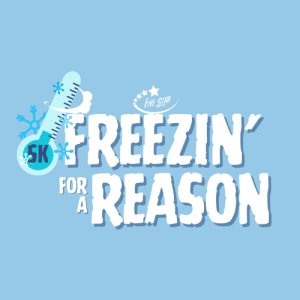 Freezin' for a Reason 5K Logo