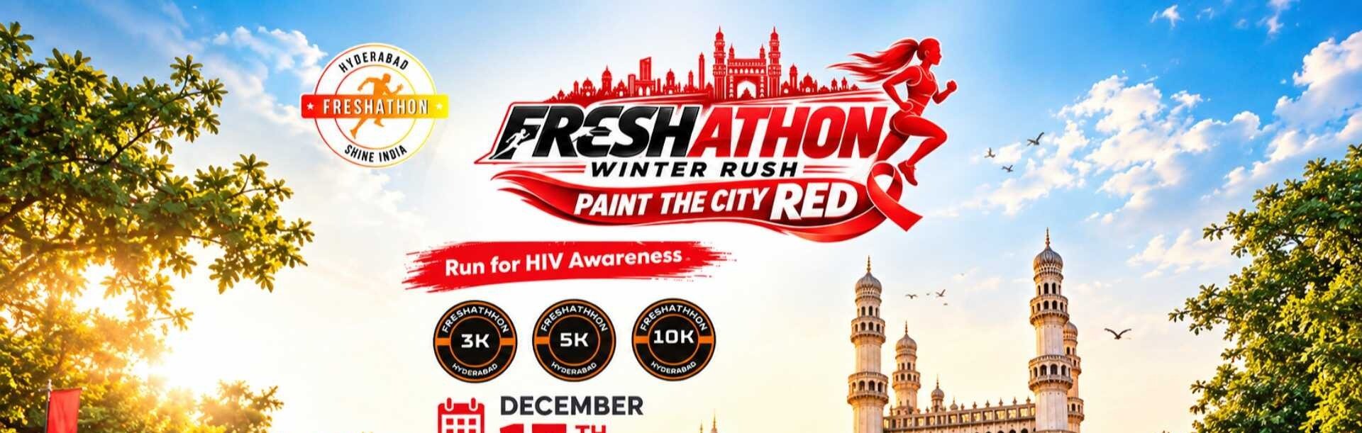 Freshathon Winter Rush – Paint the City Red