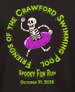 Friends of the Crawford Swimming Pool Spooky 5k Fun Run