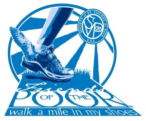Friends of the poor 5k Logo